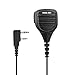 2 Pin Shoulder Speaker Mic, Two Way Radio Speaker Microphone for Kenwood Walkie Talkies