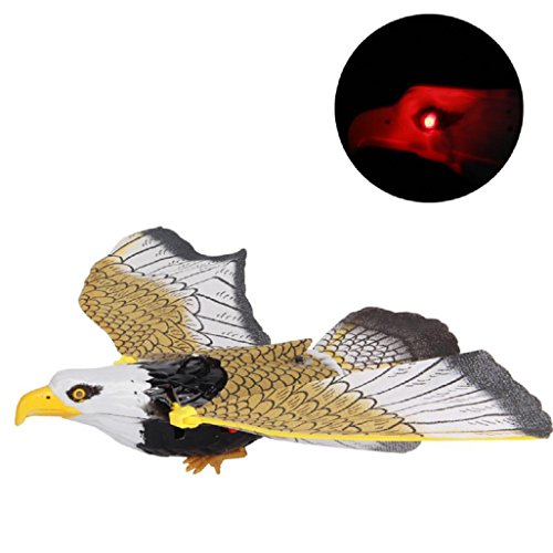 GEOLIFY Electronic Flying Eagle Sling Hovering Hawk Birds Toy with Flashing Realistic Sounding Electrical Pet