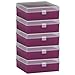 SP Bel-Art 100-Place Plastic Freezer Storage Boxes; Purple (Pack of 5) (F18851-0015)