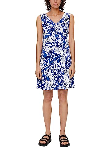 s.Oliver Robe Courte, Blau, 42 Femme