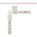 TronicsPros 4pin L Shape RGB 5050 LED Strip Connector LED Tape Right Angle Corner Connector Flex LED Ribbon LED Rope Light Adapter for SMD 5050 RGB Flexible LED Strip 10mm Wide LED Tape Light (10pcs)