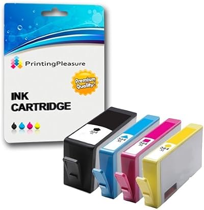 Printing Pleasure 4PK Compatible Ink for HP Deskjet 3070A 3520 Officejet 4610