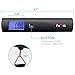 Famili Digital Portable Hanging Luggage Weighting Scale Electronic Travel Suitcase Baggage Scale with Tare Function, 110lb /50kg