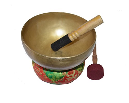 HANDMADE 8" Hand Hammered Singing Bowl,Made of 7 Metals,Meditation Bowls from Nepal,2014