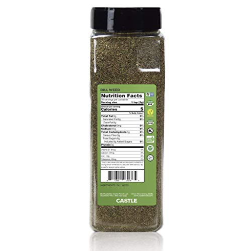 Castle Foods | DILL WEED, 5 oz Premium Restaurant Quality
