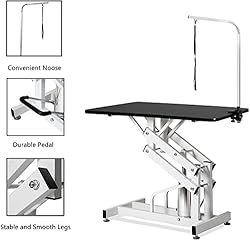 Hydraulic Pet Grooming Table for Large Dogs