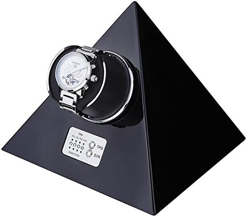 Ti Watch Watch Winders Automatic winding table instrument mechanical watch automatic swing instrument high gloss piano 4 file adjustment , black