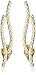 Amazon Collection 14k Yellow Gold S-Shaped Climber Ear Cuffs