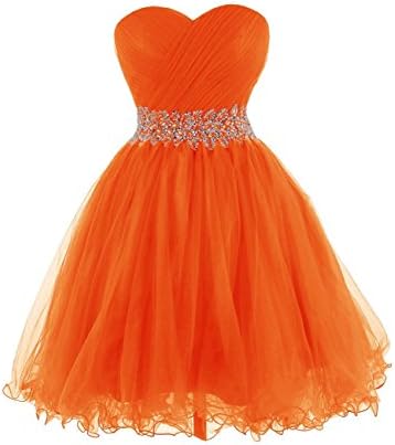 KARMA PROM Women's Sweetheart Tulle Cocktail Dress Homecoming Dress