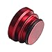 DEWHEL Universal Eject Cigarette Lighter Plug Cover Aluminum For Standard 12V (Red)