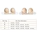 Gelma Invisible Adhesive Bra Silicone Backless Strapless Bra Women Push up Deep U Plunge Bra Nude Cup D