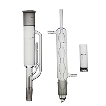 Laboy Hmc012601 Glass Allihn Condenser For Soxhlet Extractor With