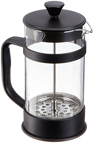 Click Here to See More Images Francois et Mimi Borosilicate Glass French Press Coffee Maker, 34-Ounce, Black