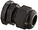 uxcell-a11081600ux0056 5 Pcs Waterproof PG11 Black Plastic Cable Glands Joints