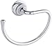 KOHLER K-11277-CP Forté Bathroom Towel Ring, Polished Chrome