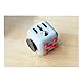 CHIRISEN Fidget Toy Relieves Stress And Anxiety for Children and Adults Anxiety Attention Toy (Gray Red)