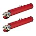 Wrapping Paper Storage Bag 2-Pack - 40-Inch Gift Wrap Organizer - Holds Up to 50 Rolls of Giftwrap Total - Christmas Storage by Elf Stor (Red)