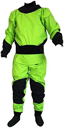 Hongwo Dry Suit with Relief Zipper and Latex Socks Underwater Drysuit for Men Women Kayaking and Canoeing