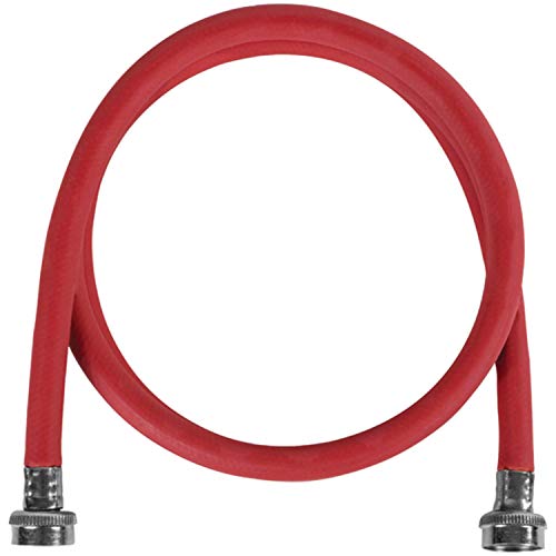 Certified Appliance Accessories Red WM48RDR EPDM Washing Machine Hose, 4ft - Thumbnail 3