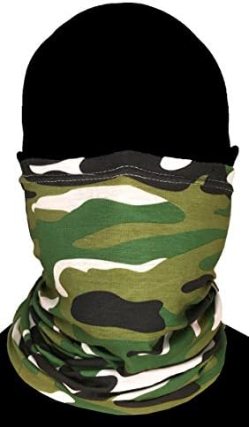 Hunting Face Mask Bandana Multifunctional Headwear Camo ( 2 Pack )