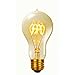 Globe Electric 31325 60W Vintage Edison A19 Quad Loop Incandescent Filament Light Bulb 3-Pack, E26 Base, 245 Lumens