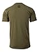 Jumpbox Fitness Raise The Bar - Military Green - Men's Barbell Weightlifting Triblend Workout T-Shirt