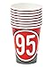 Disney Cars Formula Racer Birthday Party Paper Cups , Pack Of 8, Bright Red , 9 Ounces , Paper