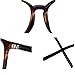 LifeArt Blue Light Blocking Glasses, Anti Eyestrain, Computer Reading Glasses, Gaming Glasses, TV Glasses for Women Men, Anti Glare (Tortoise, 2.00 Magnification)
