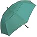 RainStoppers 60-Inch Auto Windbuster Golf Umbrella, Green