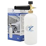Twinkle Star Pressure Snow Foam Lance,1L Bottle Foam Blaster Snow Foam Cannon With 1/4