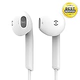 Earbuds,Supcible iPhone Headphones With Microphone Stereo In-Ear Wired Earphones with Mic and Remote Control for iPhone 6s 6 Plus 5s 5 4s 4 SE 5C iPad iPod 7 8 7s IOS S8 7 6 Note 1 2 3