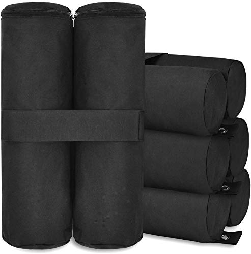 4-Pack Canopy Heavy Weight Sand-Bags for Instant Legs with Zippered - Pop Up Canopy Outdoor Sun Shelter Tents - Thumbnail 5