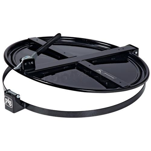 Pig Latching Drum Lid for 55 Gallon Drum  Black2pack