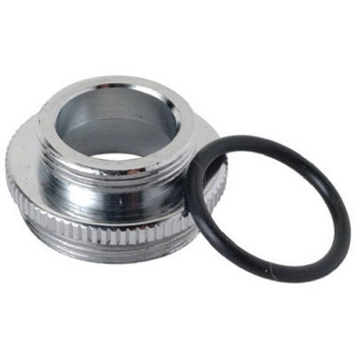 brass craft service parts sf0012x 11/16 -Inch x 27 Male Thread x 55/64 -Inch, Chrome Plated Brass Aerator Adapter