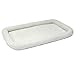 MidWest Homes for Pets QuietTime XS Dog Bed – White Fleece Bolster, Ultra-Soft and Machine Washable, Fits 22-Inch Crates and Carriers, for Small Dogs and Cats