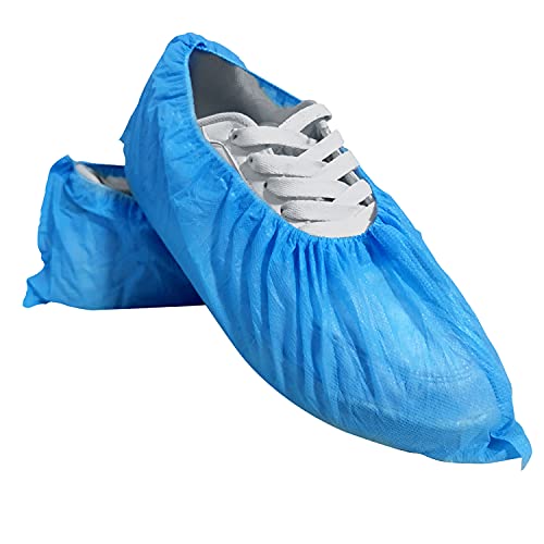 200 Packs Shoe Covers Disposable Non Slip, LyncMed Durable Shoe Cover