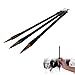 ASIV 3PCS Chinese Style Wolf Hair Chinese Caligraphy Kanji Japanese Sumi Drawing Brush Pen (Large,Medium,Small)