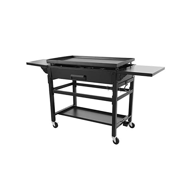 Royal-Gourmet-GB4000-36-inch-4-Burner-Flat-Top-Propane-Gas-Grill-Griddle-for-BBQ-Camping-Black