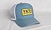 YETI Deep Fit Foam Patch Trucker Hat Chambray