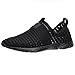 ALEADER Summer Water Sport Shoes Men's Comfortable Tennis Walking Shoes Black 9.5 D(M) US