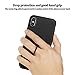 Besiva for iPhone X Case, Ultra Thin & Light Soft Slim Cover Case with 360° Swivel Ring Kickstand Shock Absorption Anti-Scratch Flexible Durable Full Protective for Apple iPhone X