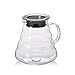 800ml Clear Glass Range Coffee Server,Standard Glass Coffee Carafe, Coffee Pot