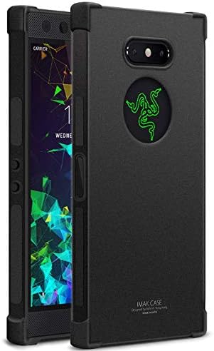 Imak Case for Razer Phone 2 + Anti-Explosion Screen Protector, Soft Gel Silicone Matte Cover [Reinforced Corners] [Shock Absorption] [Non Slip Grip] Full Protection Flexible Rubber Bumper