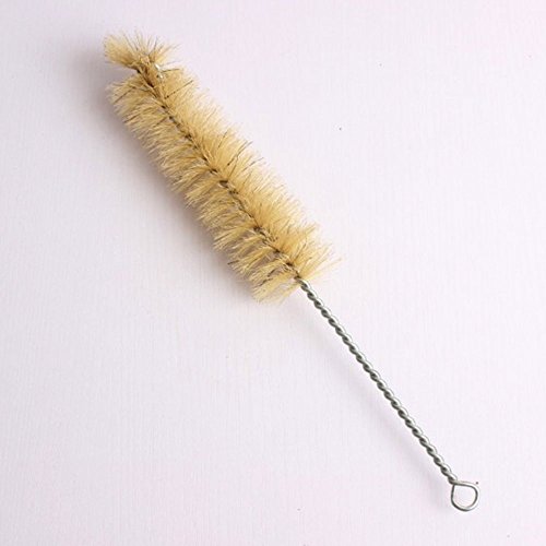 Sky Fish Tube Washing Brush Test Tube Bottle Brush Twisted Metal Grip Bottle Cleaning Brushes Measuring Cylinder Laboratory Cleaner Bristle Kit Tool 5 Pieces - Thumbnail 3