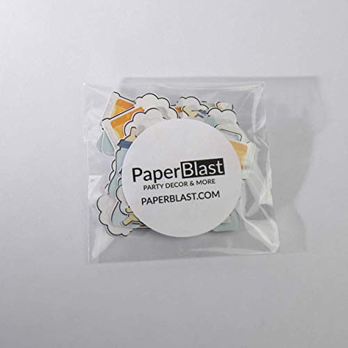 Beer and Bottles Baby is Brewing Baby Shower Decoration Confetti - 50 Pieces BLUE