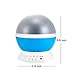 6D Star Projector Lamp Night Light with 4 Colorful LED Bulbs Making 360 Degree Rotation Night Sky Moon and Stars for Bedroom and Living Room