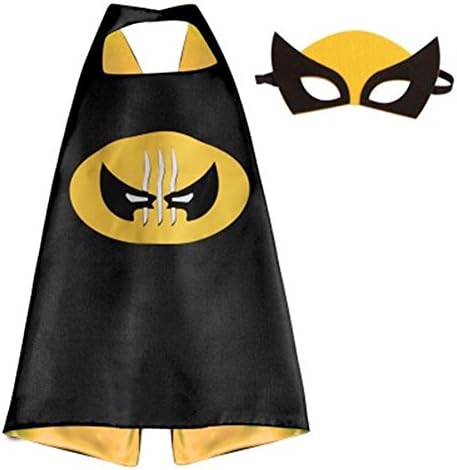 Marvel Heroes Adult Size - Wolverine Logo Cape and Mask In Gift Box from Outlander