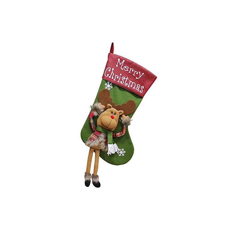 Medias de Navidad Colgantes de 47cm para Decoración Navidad Adornos