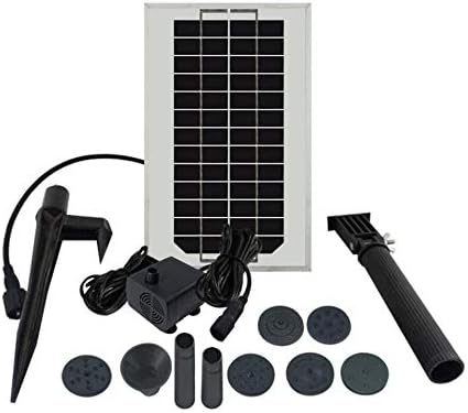 Chxqa 噴水ポンプ ソーラー 自動噴水 省エネ 池 庭園 静音 ソーラー給電 ポンプ 酸素循環 水中演出 水循環 引き出物 水槽 ガーデン 屋外 観賞用 排水ポンプ プール