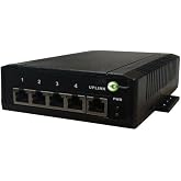 Tycon Systems TP-SW5G-24 5 Port High Power POE Switch - 10-36V DC Input